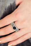 Paparazzi "Champion Chic" Blue Ring Paparazzi Jewelry