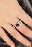 Paparazzi VINTAGE VAULT "Champion Chic" Purple Ring Paparazzi Jewelry