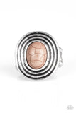 Paparazzi "Spiraling Sands" Brown Ring Paparazzi Jewelry