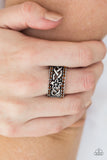 Paparazzi VINTAGE VAULT "Tropical Springs" Brown Ring Paparazzi Jewelry