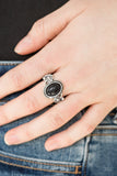 Paparazzi "Cactus Creek" Black Ring Paparazzi Jewelry