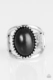 Paparazzi "Canyon Cache" Black RIng Paparazzi Jewelry