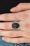 Paparazzi "Canyon Cache" Black RIng Paparazzi Jewelry