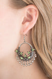 Paparazzi "Musical Mantras" Green Earrings Paparazzi Jewelry