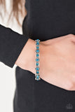 Paparazzi "Spring Inspiration" Blue Bracelet Paparazzi Jewelry