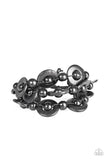 Paparazzi "Cancun Catch" Black Bracelet Paparazzi Jewelry