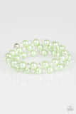 Paparazzi "Modestly Modest" Green Bracelet Paparazzi Jewelry