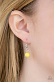 Paparazzi "Coastal Cabanas" Yellow Necklace & Earring Set Paparazzi Jewelry