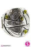 Paparazzi "Piece It All Together" Green Ring Paparazzi Jewelry