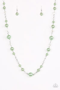 Paparazzi "Make Your Own LUXE" Green Necklace & Earring Set Paparazzi Jewelry