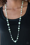 Paparazzi "Make Your Own LUXE" Green Necklace & Earring Set Paparazzi Jewelry