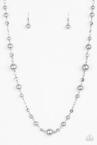 Paparazzi "Make Your Own LUXE" Silver Necklace & Earring Set Paparazzi Jewelry