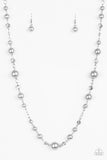 Paparazzi "Make Your Own LUXE" Silver Necklace & Earring Set Paparazzi Jewelry