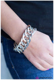 Paparazzi "Prima Donna" Silver Bracelet Paparazzi Jewelry