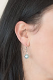 Paparazzi "Blissfully Bridesmaid" Blue Necklace & Earring Set Paparazzi Jewelry