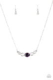 Paparazzi "Cheers To Sparkle" Purple Necklace & Earring Set Paparazzi Jewelry