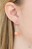 Paparazzi "Coral Reefs" Orange Necklace & Earring Set Paparazzi Jewelry
