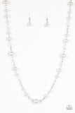 Paparazzi "Make Your Own LUXE" White Necklace & Earring Set Paparazzi Jewelry