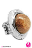 Paparazzi "The World Revolves Around You - Brown" ring Paparazzi Jewelry