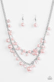 Paparazzi "Blissfully Bridesmaid" Pink Necklace & Earring Set Paparazzi Jewelry