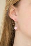 Paparazzi VINTAGE VAULT "Weekend Getaway" Pink Necklace & Earring Set Paparazzi Jewelry