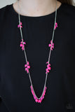 Paparazzi VINTAGE VAULT "Coral Reefs" Pink Necklace & Earring Set Paparazzi Jewelry