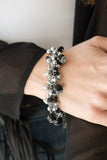 Paparazzi "Pretty In Posh" Black Bracelet Paparazzi Jewelry