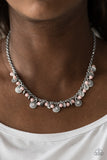 Paparazzi "Fashion Formal" Pink Necklace & Earring Set Paparazzi Jewelry