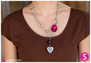 Paparazzi "Vixen" Pink Necklace & Earring Set Paparazzi Jewelry