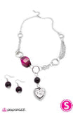 Paparazzi "Vixen" Pink Necklace & Earring Set Paparazzi Jewelry