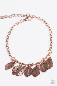 Paparazzi "Bright Flight" Copper Bracelet Paparazzi Jewelry