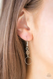 Paparazzi "Demurely Dainty" Silver Necklace & Earring Set Paparazzi Jewelry