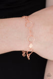 Paparazzi VINTAGE VAULT "Dainty Delicacy" Copper Bracelet Paparazzi Jewelry