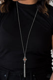 Paparazzi VINTAGE VAULT "Sedona Skies" Orange Necklace & Earring Set Paparazzi Jewelry