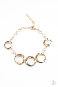 Paparazzi "Poised and Polished" Gold Bracelet Paparazzi Jewelry