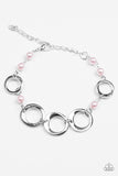 Paparazzi VINTAGE VAULT "Poised and Polished" Pink Bracelet Paparazzi Jewelry