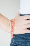 Paparazzi "Step Out Of SHINE" Orange Bracelet Paparazzi Jewelry