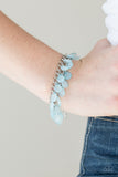 Paparazzi "Step Out Of SHINE" Blue Bracelet Paparazzi Jewelry