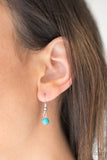 Paparazzi "Rocky Mountain Magnificence" Blue Necklace & Earring Set Paparazzi Jewelry