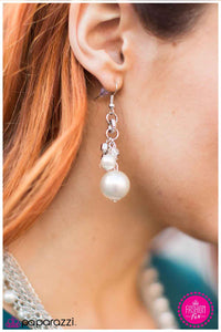 Paparazzi "A Cinderella Story" White Earrings Paparazzi Jewelry