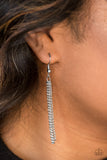 Paparazzi "I Outrank You" White Necklace & Earring Set Paparazzi Jewelry