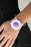 Paparazzi "Call Me Colorful" Purple Bracelet Paparazzi Jewelry