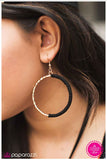 Paparazzi "Keep It Under Wraps - Gold" earring Paparazzi Jewelry