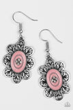 Paparazzi "Posy Party" Pink Earrings Paparazzi Jewelry