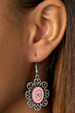 Paparazzi "Posy Party" Pink Earrings Paparazzi Jewelry