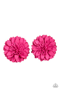 Paparazzi "Posh and Posy" Pink Hair Clip Paparazzi Jewelry