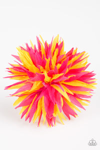 Paparazzi "Blooming Beaches" Yellow Hair Clip Paparazzi Jewelry