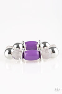 Paparazzi "Bay After Bay" Purple Bracelet Paparazzi Jewelry