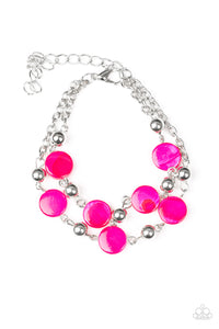 Paparazzi "One BAY At A Time" Pink Bracelet Paparazzi Jewelry
