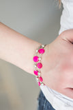 Paparazzi "One BAY At A Time" Pink Bracelet Paparazzi Jewelry
